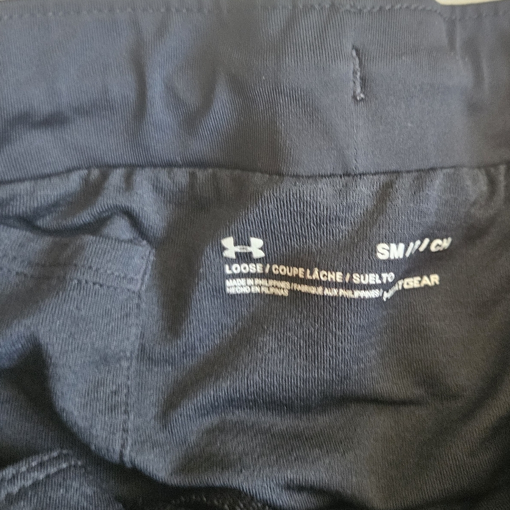 Under Armour Loose Running Black‎ Shorts Size Small - Picture 5 of 5